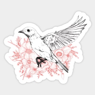 Fledgling & Florals Sticker